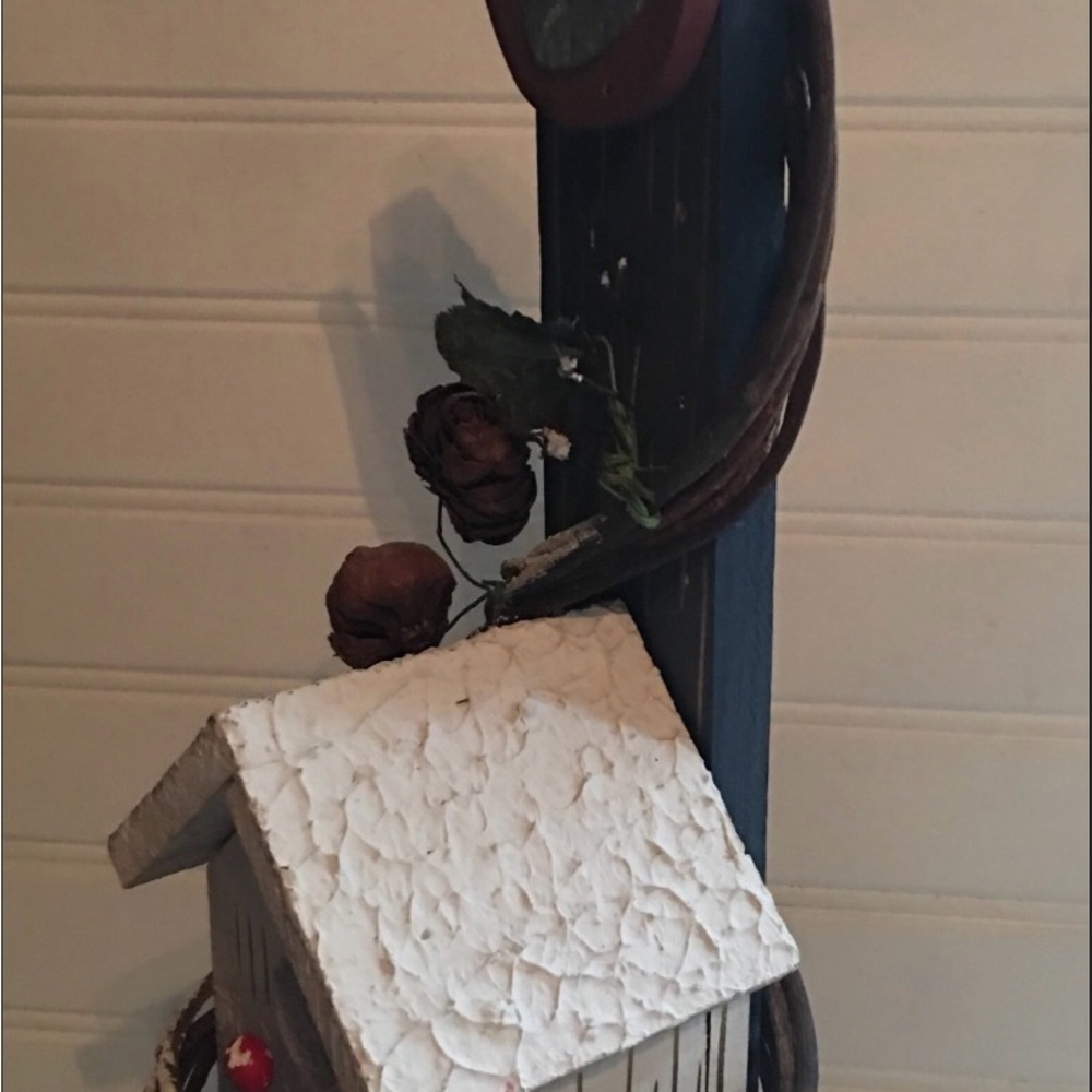 Holiday Snowman Wood Display - Picture 2 of 6